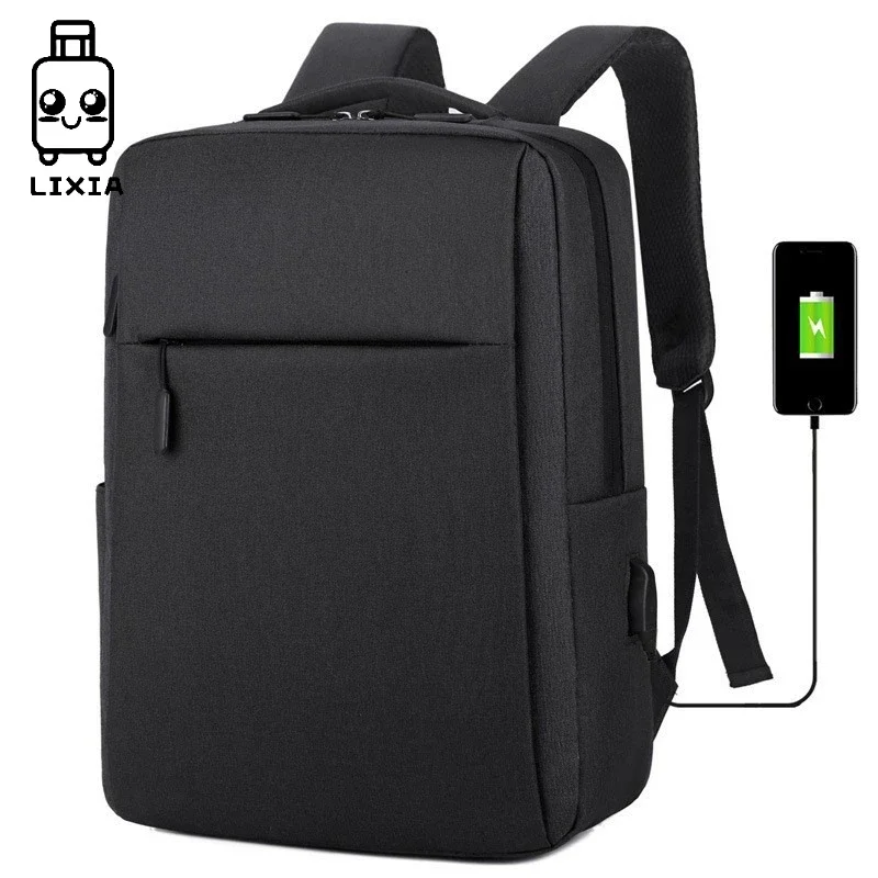 Rilibegan Laptop Men Backpack External USB Charging Travel Men Backpack Nylon School Bag Double Layer Quality Business Backpack
Rilibegan Laptop Men Backpack External USB Charging Travel Men Backpack Nylon School Bag Double Layer Quality Business Backpack