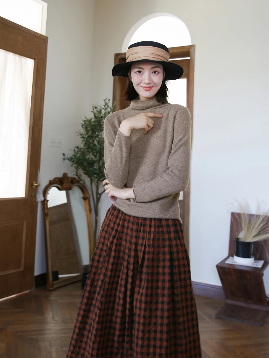 Autumn Winter Women's Pure Color Woolen Sweater 2025 New Sle Thiened Warm Knitted Long Sve Top Slimming Base Layer irt
Autumn Winter Women's Pure Color Woolen Sweater 2025 New Sle Thiened Warm Knitted Long Sve Top Slimming Base Layer irt