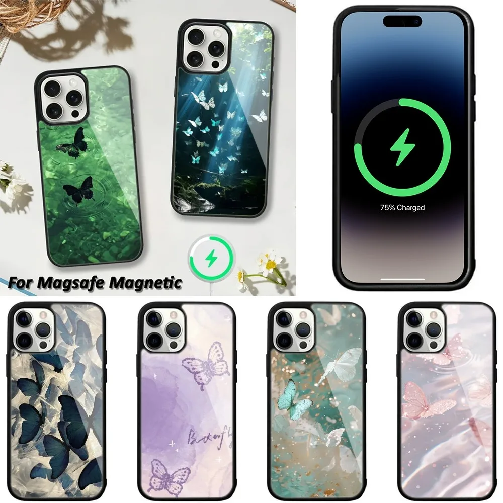 Butterfly Phone Case For iPhone 15,14,13,12,11 Pro Max Plus Cases Wireless Charging
Butterfly Phone Case For iPhone 15,14,13,12,11 Pro Max Plus Cases Wireless Charging