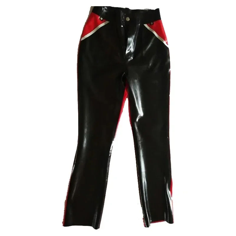 New 100% Rubber Pants Latex Handsome Black and Red Sexy Trousers Size XS-XXLHalloween
New 100% Rubber Pants Latex Handsome Black and Red Sexy Trousers Size XS-XXLHalloween