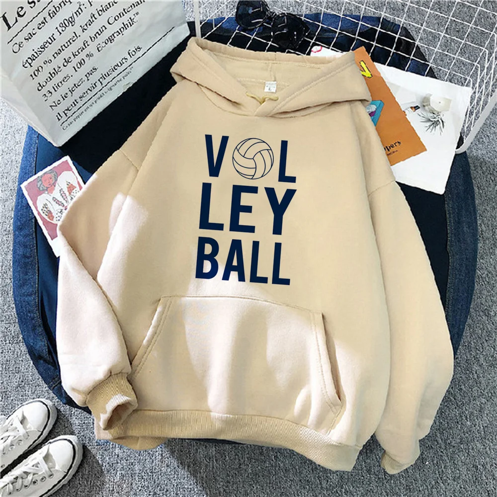 Volleyball hoodies women Fleece streetwear anime 90s clothes female graphic sweatshirts
Volleyball hoodies women Fleece streetwear anime 90s clothes female graphic sweatshirts