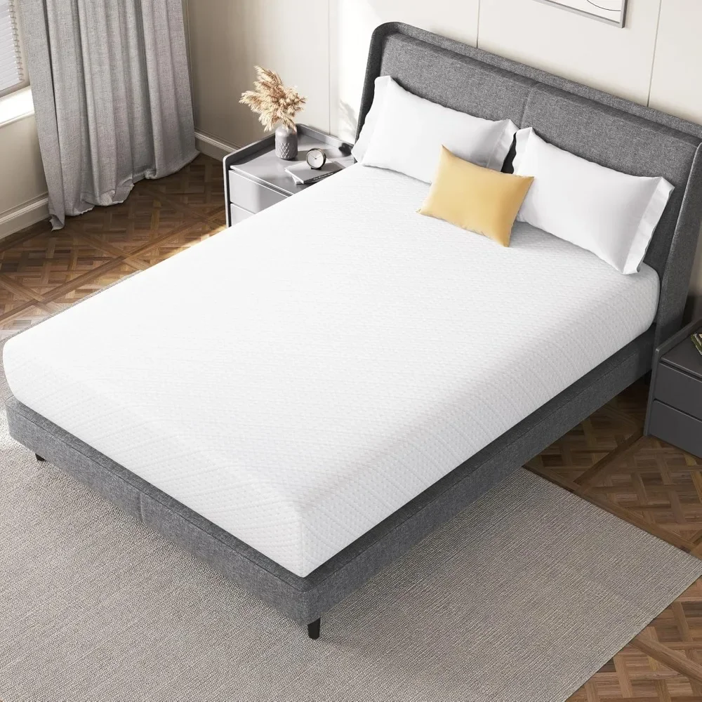 12 Inch Queen Mattress Cooling Gel Memory Foam Mattress, Green Tea Mattress, Medium Firm, CertiPUR-US Certified
12 Inch Queen Mattress Cooling Gel Memory Foam Mattress, Green Tea Mattress, Medium Firm, CertiPUR-US Certified