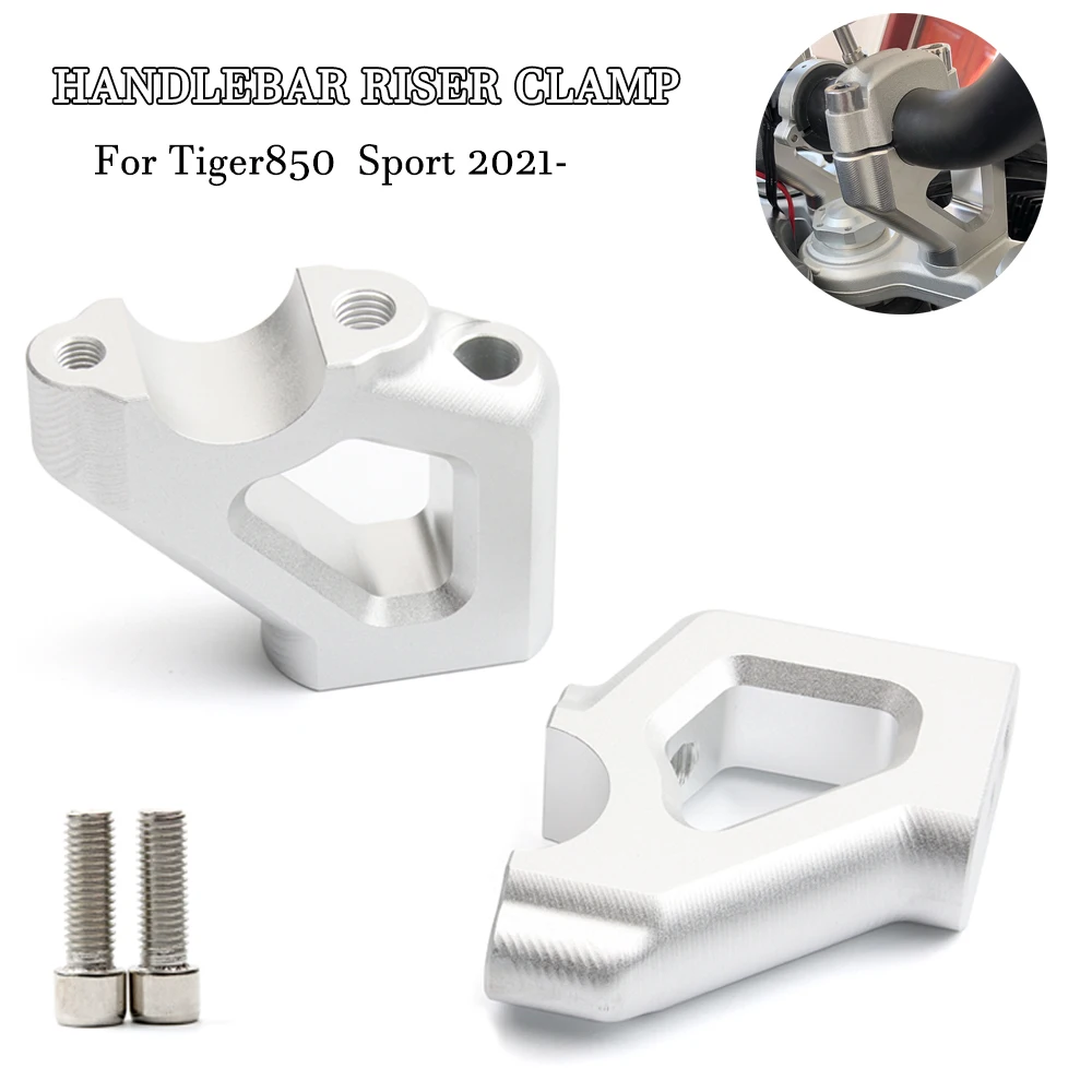 Motorcycle NEW Handle Bar Riser Clamp Extend Handlebar Adapter Mount For For Tiger850 Tiger 850 For Tiger900 Tiger 900 RALLY PRO
Motorcycle NEW Handle Bar Riser Clamp Extend Handlebar Adapter Mount For For Tiger850 Tiger 850 For Tiger900 Tiger 900 RALLY PRO