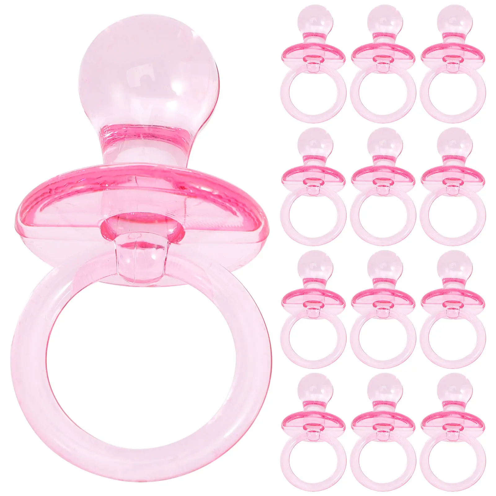 20pcs Mini Pacifier Decorative Accessories for Baby Shower Party Favors Pink Clear Craft Props Girl Toys Gifts
20pcs Mini Pacifier Decorative Accessories for Baby Shower Party Favors Pink Clear Craft Props Girl Toys Gifts