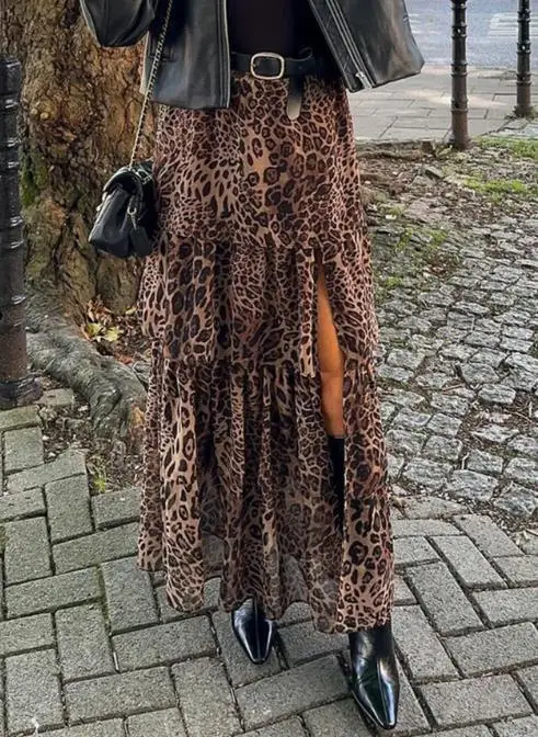 2025 Autumn and Winter New Fashion Casual Elegant Sexy Leopard Print Cake Long Skirt Half Skirt Women's Clothing
2025 Autumn and Winter New Fashion Casual Elegant Sexy Leopard Print Cake Long Skirt Half Skirt Women's Clothing