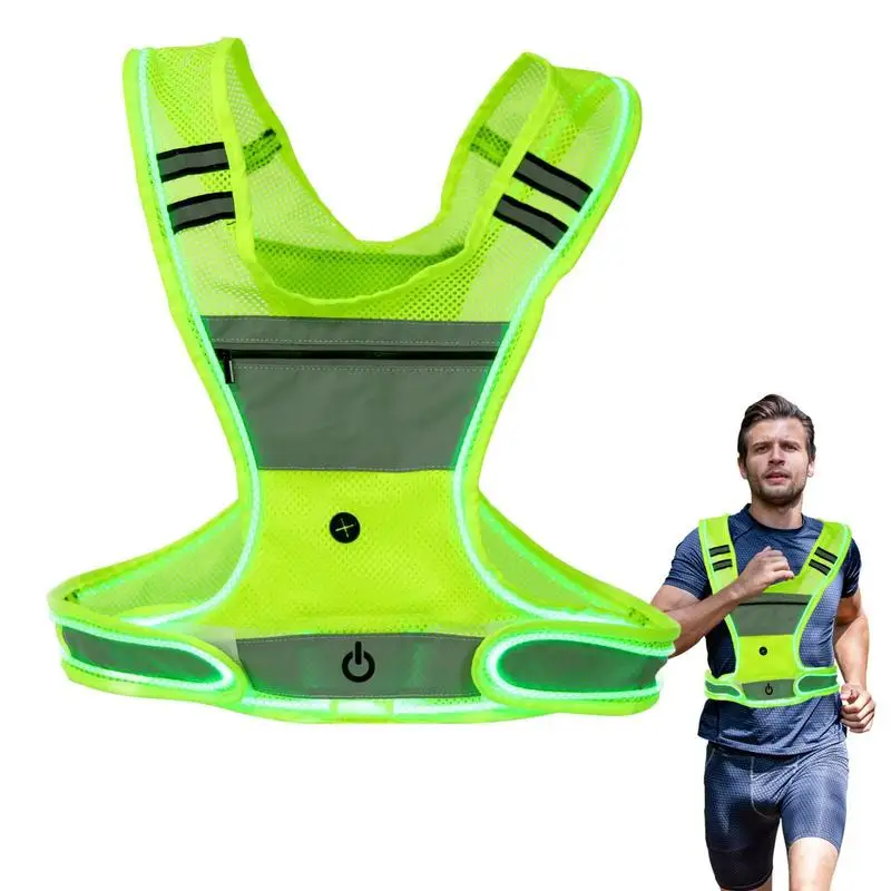 Led Light Up Running Vest Front Light Angle Adjustable Night Light Vest With 360 Degree Visibility Waterproof Night Light Gear
Led Light Up Running Vest Front Light Angle Adjustable Night Light Vest With 360 Degree Visibility Waterproof Night Light Gear