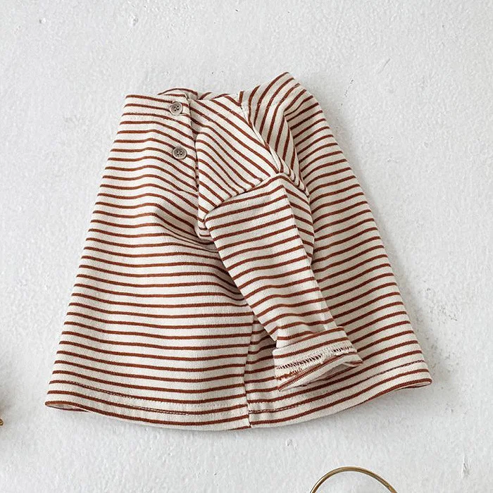 Children's Striped T-shirt Autumn Children's Clothing Baby Base Shirt Baby Autumn Clothing Baby Pullover Casual T-shirt
Children's Striped T-shirt Autumn Children's Clothing Baby Base Shirt Baby Autumn Clothing Baby Pullover Casual T-shirt