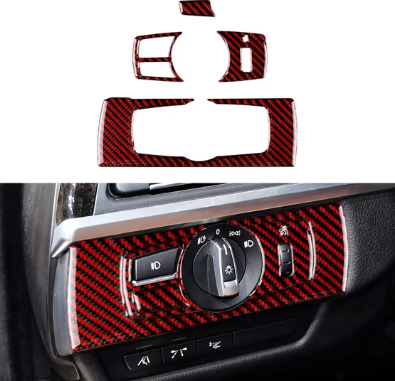 Carbon Fiber Headlight Switch Frame Trim For BMW 6 Series F12 F13 2012 2013 2014 2015 2016 2017 2018 2019 Interior Accessories
Carbon Fiber Headlight Switch Frame Trim For BMW 6 Series F12 F13 2012 2013 2014 2015 2016 2017 2018 2019 Interior Accessories