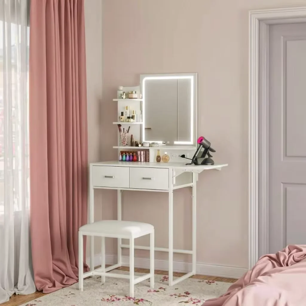 //Children's Bedroom Dresser With Storage Drawers Chairs Shelves Small Makeup Vanity With Mirror
//Children's Bedroom Dresser With Storage Drawers Chairs Shelves Small Makeup Vanity With Mirror