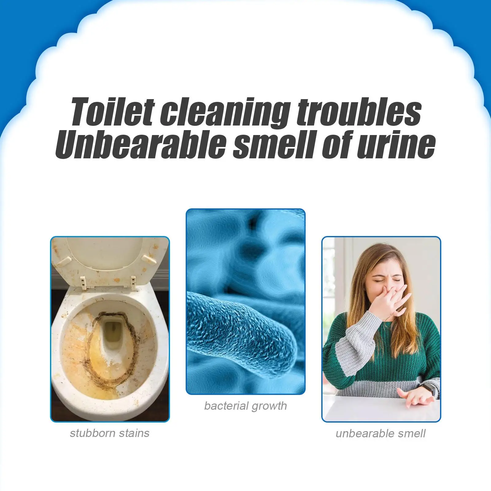 Toilet Cleaner Prevent Smell Highly Effective Bathroom Stain Remove Dirty Remover for Household Public Occassion Apartment
Toilet Cleaner Prevent Smell Highly Effective Bathroom Stain Remove Dirty Remover for Household Public Occassion Apartment