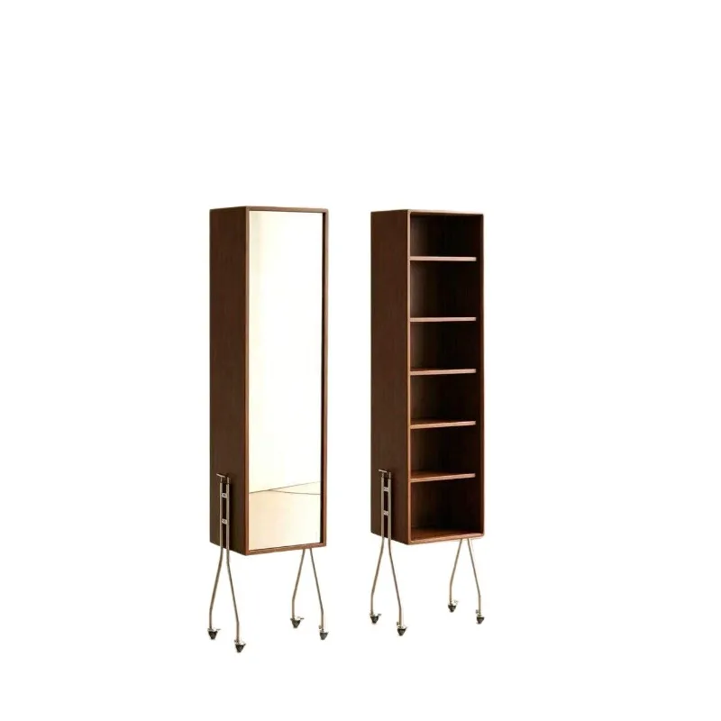 Vintage-style solid wood full-length mirror, portable full-length home floor mirror
Vintage-style solid wood full-length mirror, portable full-length home floor mirror