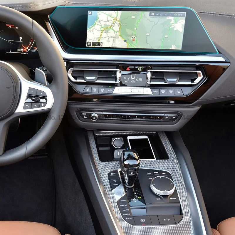 PET Screen Protector For BMW Z4 M40i 6MT 2019-2025 10.25 inch Car infotainment gps Radio GPS Navigation protective film
PET Screen Protector For BMW Z4 M40i 6MT 2019-2025 10.25 inch Car infotainment gps Radio GPS Navigation protective film