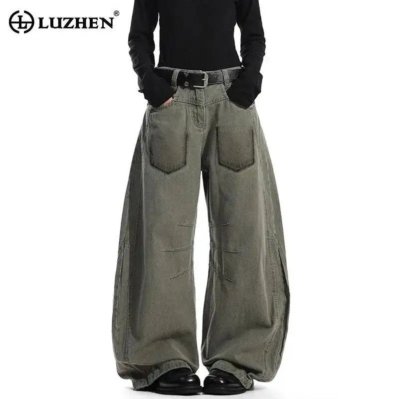 LUZHEN Personalized Baggy 2025 Pockets Printed New Straight Original Casual Pants Men's Trendy Handsome Wide Leg Trousers JY7082
LUZHEN Personalized Baggy 2025 Pockets Printed New Straight Original Casual Pants Men's Trendy Handsome Wide Leg Trousers JY7082