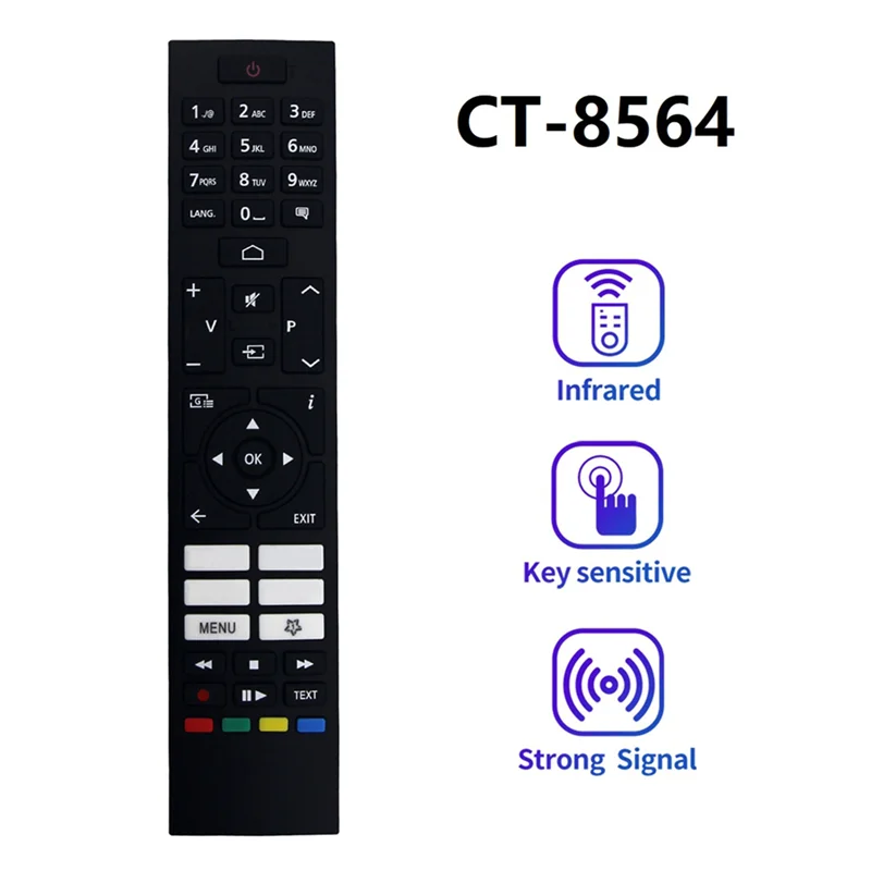 AIAI 4X CT-8564 Сменный пульт дистанционного управления для Toshiba Smart LED TV RC45157 Аксессуары
AIAI 4X CT-8564 Сменный пульт дистанционного управления для Toshiba Smart LED TV RC45157 Аксессуары
