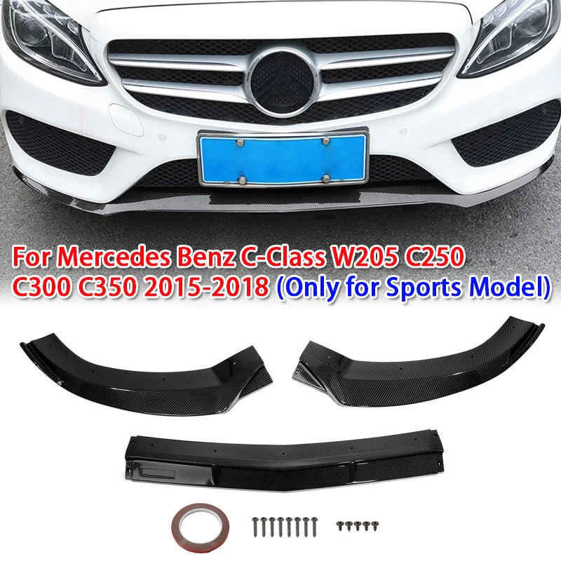 Комплект переднего бампера для Mercedes Benz C-Class W205 C250 C300 C350 2015-2018 (только для спортивной модели)
Комплект переднего бампера для Mercedes Benz C-Class W205 C250 C300 C350 2015-2018 (только для спортивной модели)