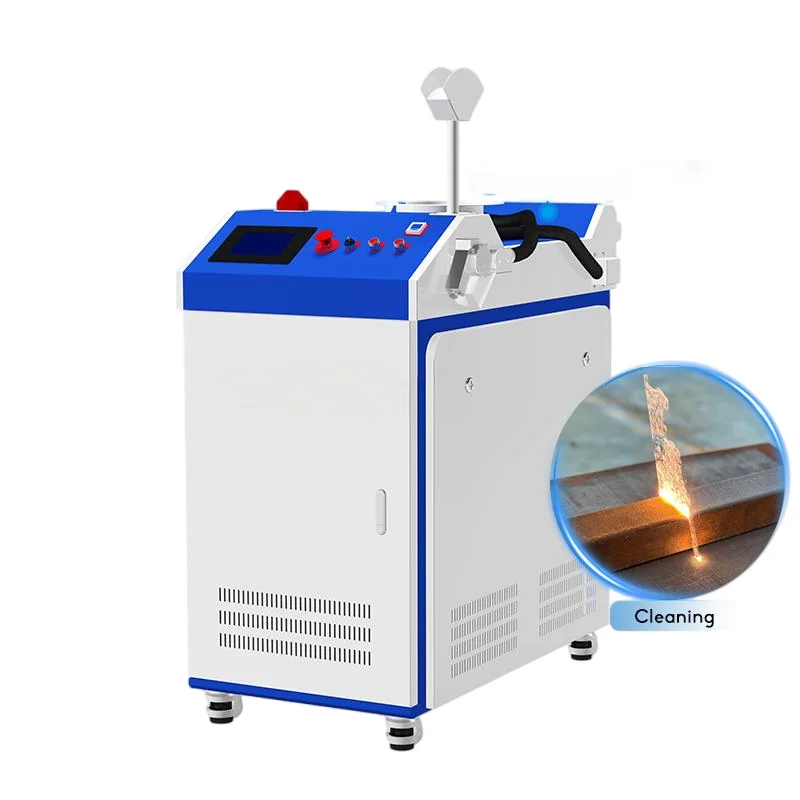 Portable Fiber Laser Cleaning Machine Metal Surface Rust Removal Water-cooled Cleaning Equipment
Portable Fiber Laser Cleaning Machine Metal Surface Rust Removal Water-cooled Cleaning Equipment