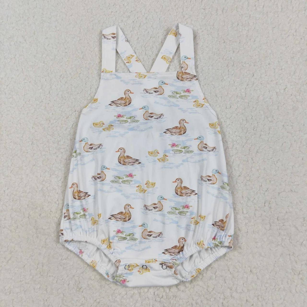 Wholesale Children Baby Boy Sleeveless Shorts Coverall Newborn Bubble Straps Bodysuit Kids Toddler Ducks Romper Clothing
Wholesale Children Baby Boy Sleeveless Shorts Coverall Newborn Bubble Straps Bodysuit Kids Toddler Ducks Romper Clothing