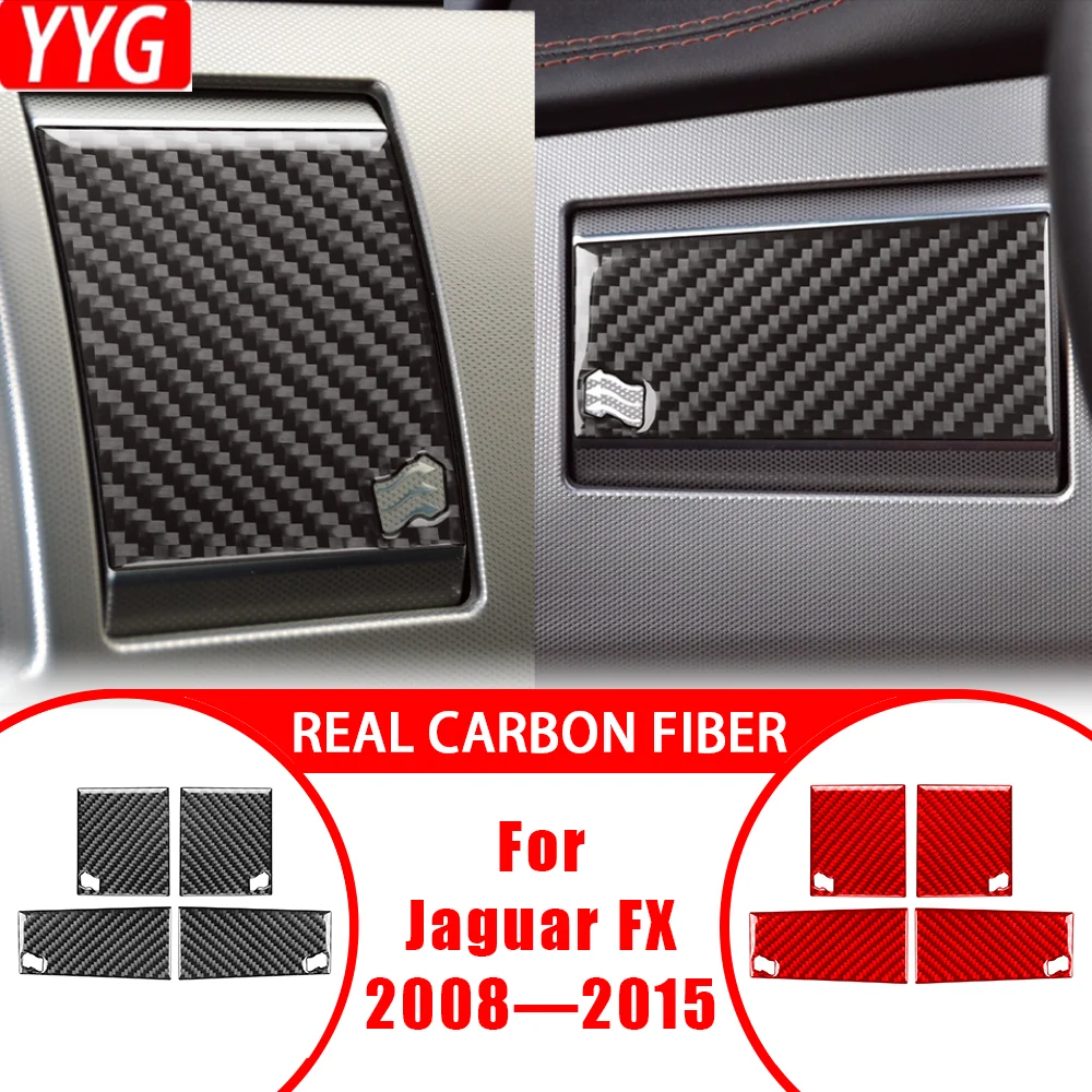 Carbon Fiber Center Console Air Vent Panel Set Cover Trim Modified Sticker Car Interior Accessories For Jaguar XF 2008—2015
Carbon Fiber Center Console Air Vent Panel Set Cover Trim Modified Sticker Car Interior Accessories For Jaguar XF 2008—2015