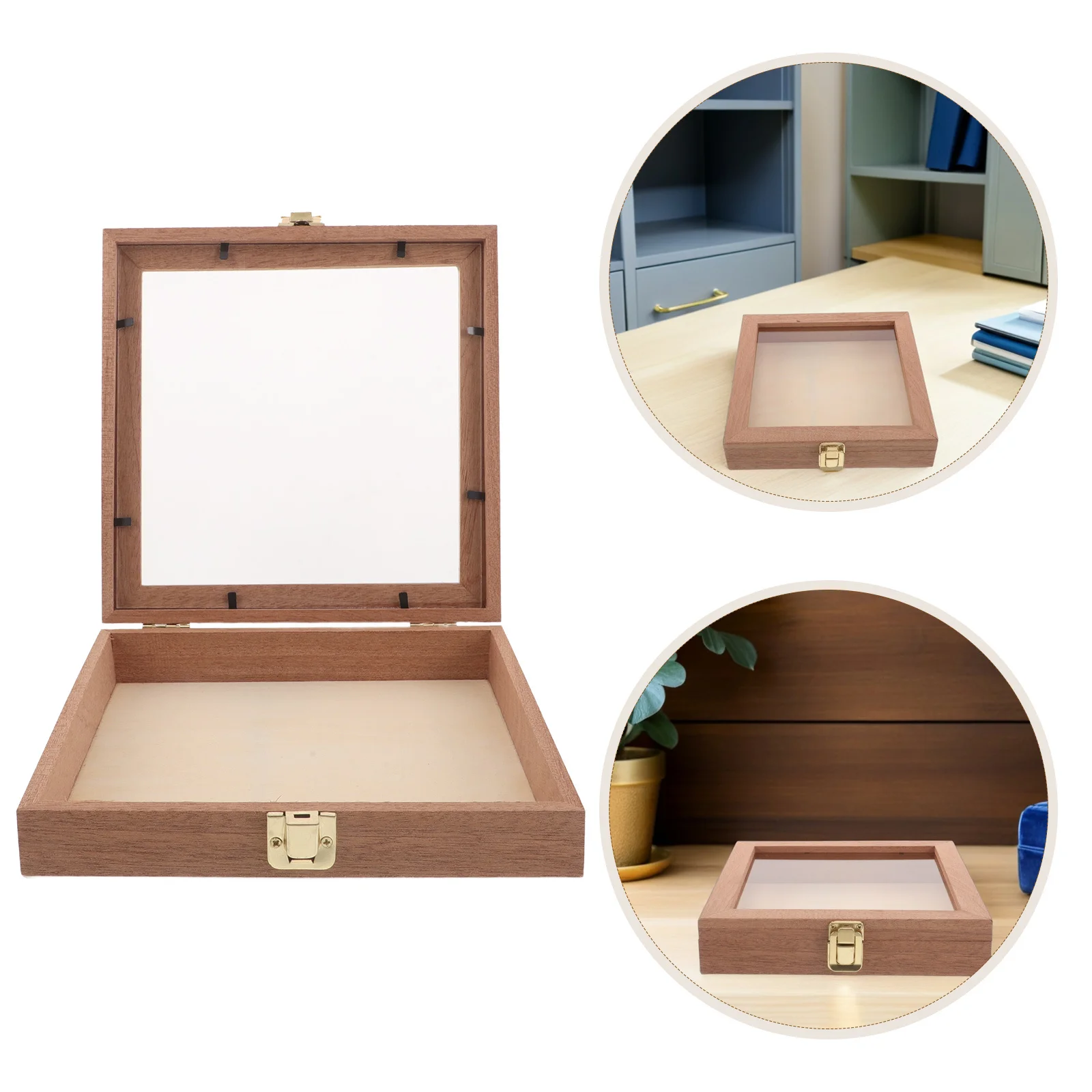 Wooden Square Storage Box Natural Sapele Wood Rustic Jewelry Organizer Clear Lid Display Case Trinket Keepsake Organizer Dry
Wooden Square Storage Box Natural Sapele Wood Rustic Jewelry Organizer Clear Lid Display Case Trinket Keepsake Organizer Dry
