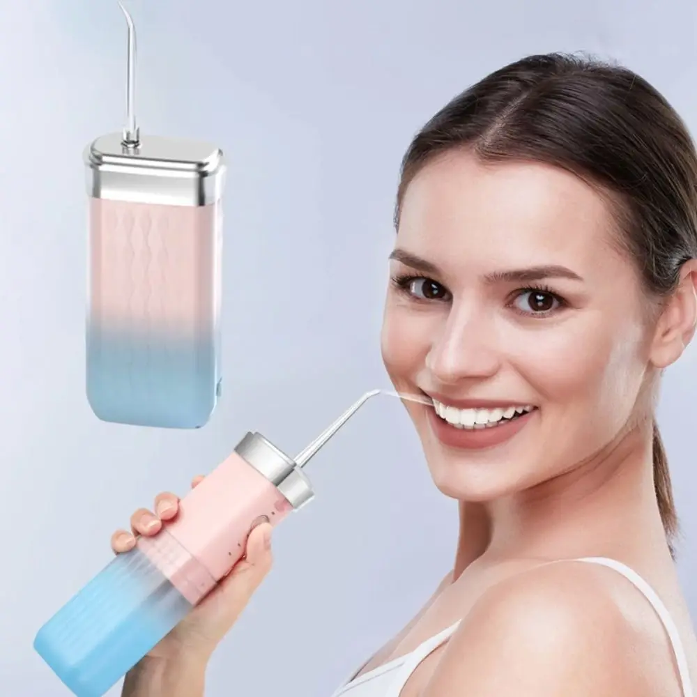 Waterproof Electric Dental Irrigator Scalable Adjustable Gear Tooth Scaler Rechargeable Tooth Flushing Device After Dinner
Waterproof Electric Dental Irrigator Scalable Adjustable Gear Tooth Scaler Rechargeable Tooth Flushing Device After Dinner