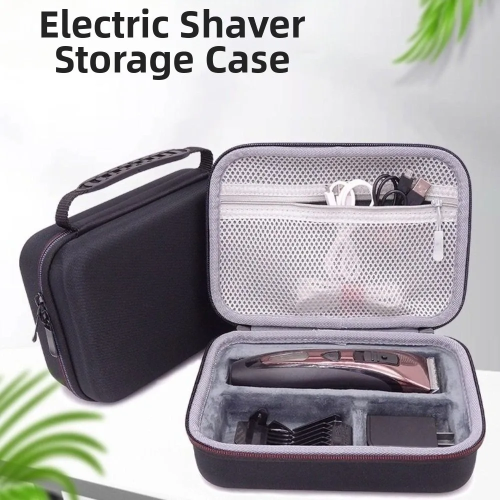 Waterproof Hair Trimmer Storage Box Anti-Scratch Shockproof Shaver Protective Case EVA with Handle Shaver Carrying Case
Waterproof Hair Trimmer Storage Box Anti-Scratch Shockproof Shaver Protective Case EVA with Handle Shaver Carrying Case