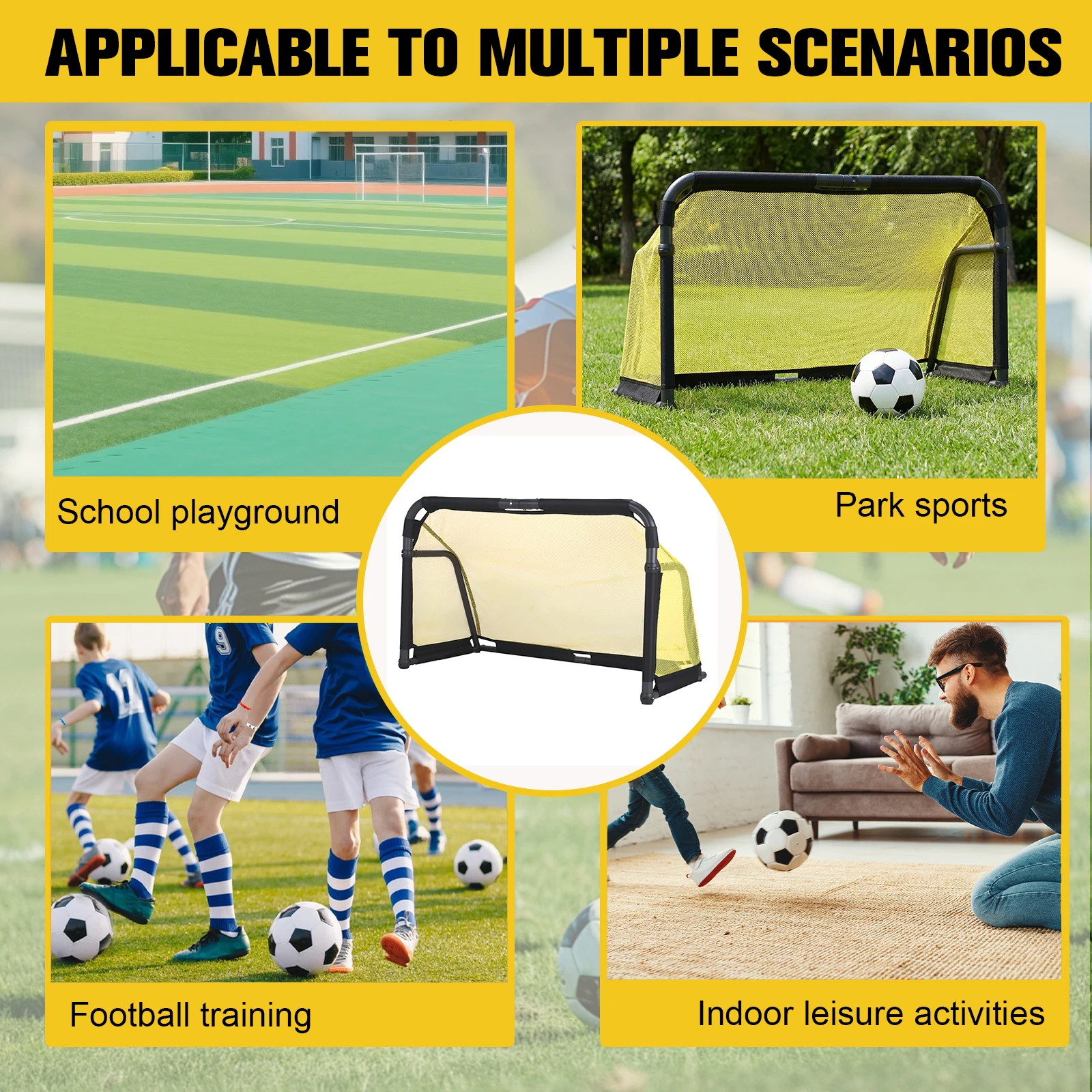 Portable Football Rebounder Net Easy Setup Footballs Goal Rebounder Reusable for Children Adults Indoor Backyard Entertainment
Portable Football Rebounder Net Easy Setup Footballs Goal Rebounder Reusable for Children Adults Indoor Backyard Entertainment
