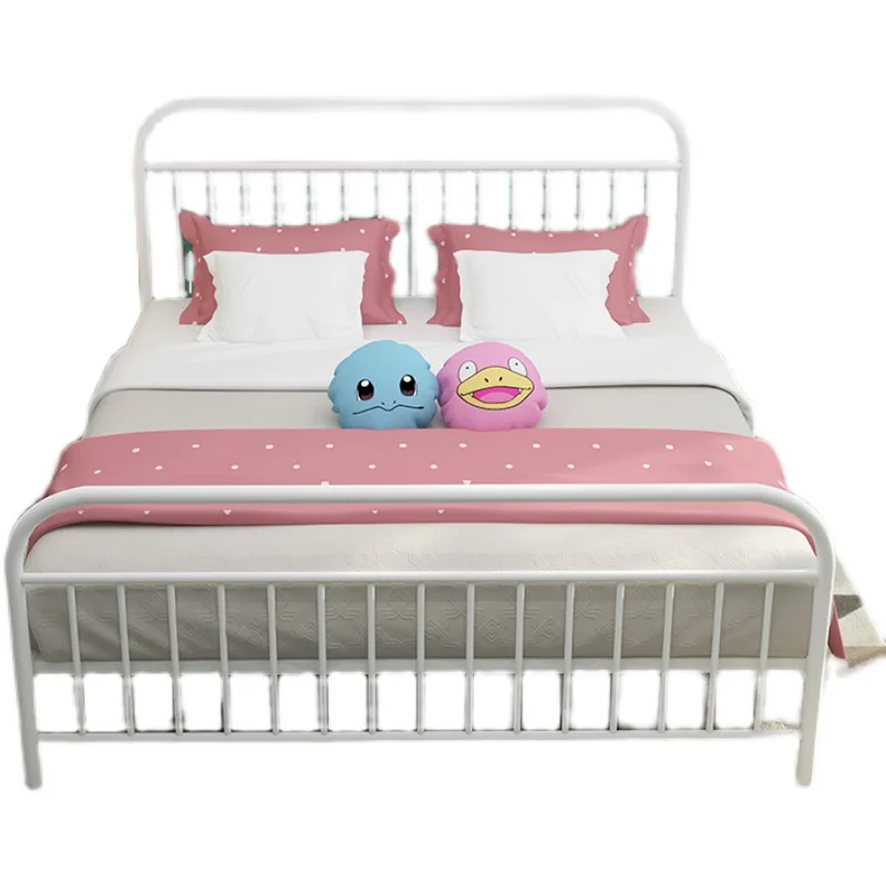 Nordic, modern, simple, wrought iron, princess bed, fashionable ins iron frame bed
Nordic, modern, simple, wrought iron, princess bed, fashionable ins iron frame bed