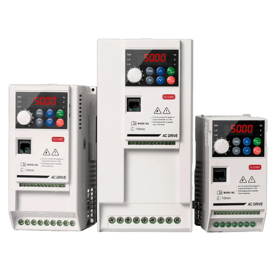 Variable Frequency Drive Inverter 220V Speed Control Motor 4KW 3 Phase Output 4000W with Removable Front Panel
Variable Frequency Drive Inverter 220V Speed Control Motor 4KW 3 Phase Output 4000W with Removable Front Panel