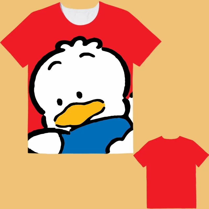 New Sanrio Children T-shirt 3D printing Kawaii T Shirt Pekkle Cartoons O-Neck Clothes Anime Tee Shirts Kid Clothing for Girls
New Sanrio Children T-shirt 3D printing Kawaii T Shirt Pekkle Cartoons O-Neck Clothes Anime Tee Shirts Kid Clothing for Girls