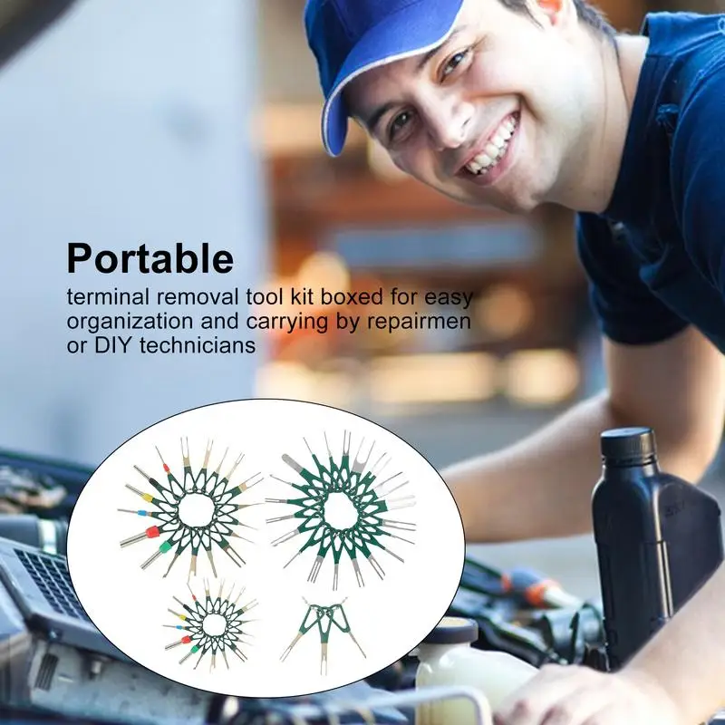 Electrical Pin Removal Tool Stainless Steel Electrical Pin Remover Portable Multifunctional Wiring Connector Releaser Terminal
Electrical Pin Removal Tool Stainless Steel Electrical Pin Remover Portable Multifunctional Wiring Connector Releaser Terminal
