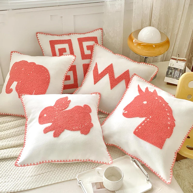 Simple Embroidered Pillow Home Living Room Sofa Cushion Home Bedhead Soft Bag Drifting Window Napping
Simple Embroidered Pillow Home Living Room Sofa Cushion Home Bedhead Soft Bag Drifting Window Napping