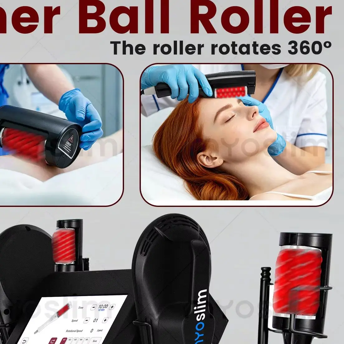EMS Vacuum Inner Ball Roller 360 Degree Rolling Cellulite Massage Weights Loss Machine Body Muscle Body Slimming Fat Removal
EMS Vacuum Inner Ball Roller 360 Degree Rolling Cellulite Massage Weights Loss Machine Body Muscle Body Slimming Fat Removal