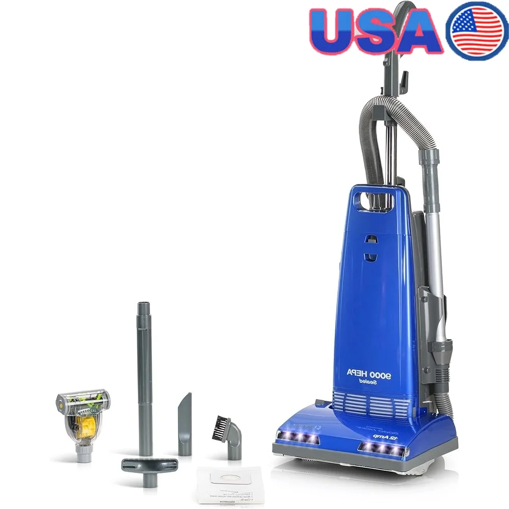9000 Upright Vacuum Cleaner HEPA Filter 12Amp Motor Durable Stainless Steel Brush Roll Allergy Protection 30ft Power Cord Tools
9000 Upright Vacuum Cleaner HEPA Filter 12Amp Motor Durable Stainless Steel Brush Roll Allergy Protection 30ft Power Cord Tools