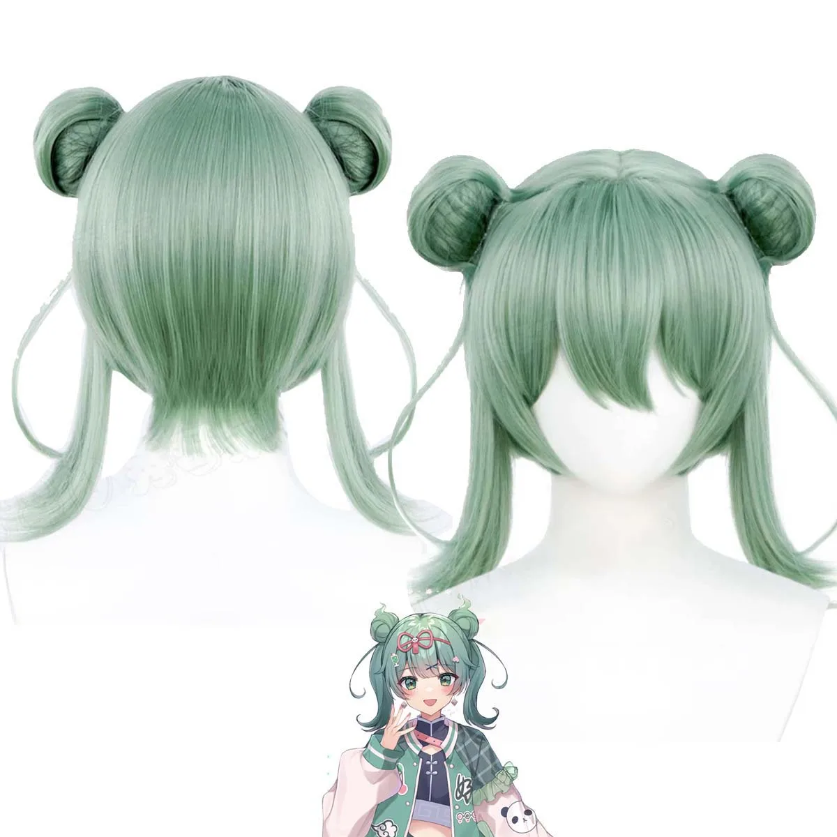 Halloween Costume Props Hao feat Deco27 PJSK Cosplay Green Wig
Halloween Costume Props Hao feat Deco27 PJSK Cosplay Green Wig