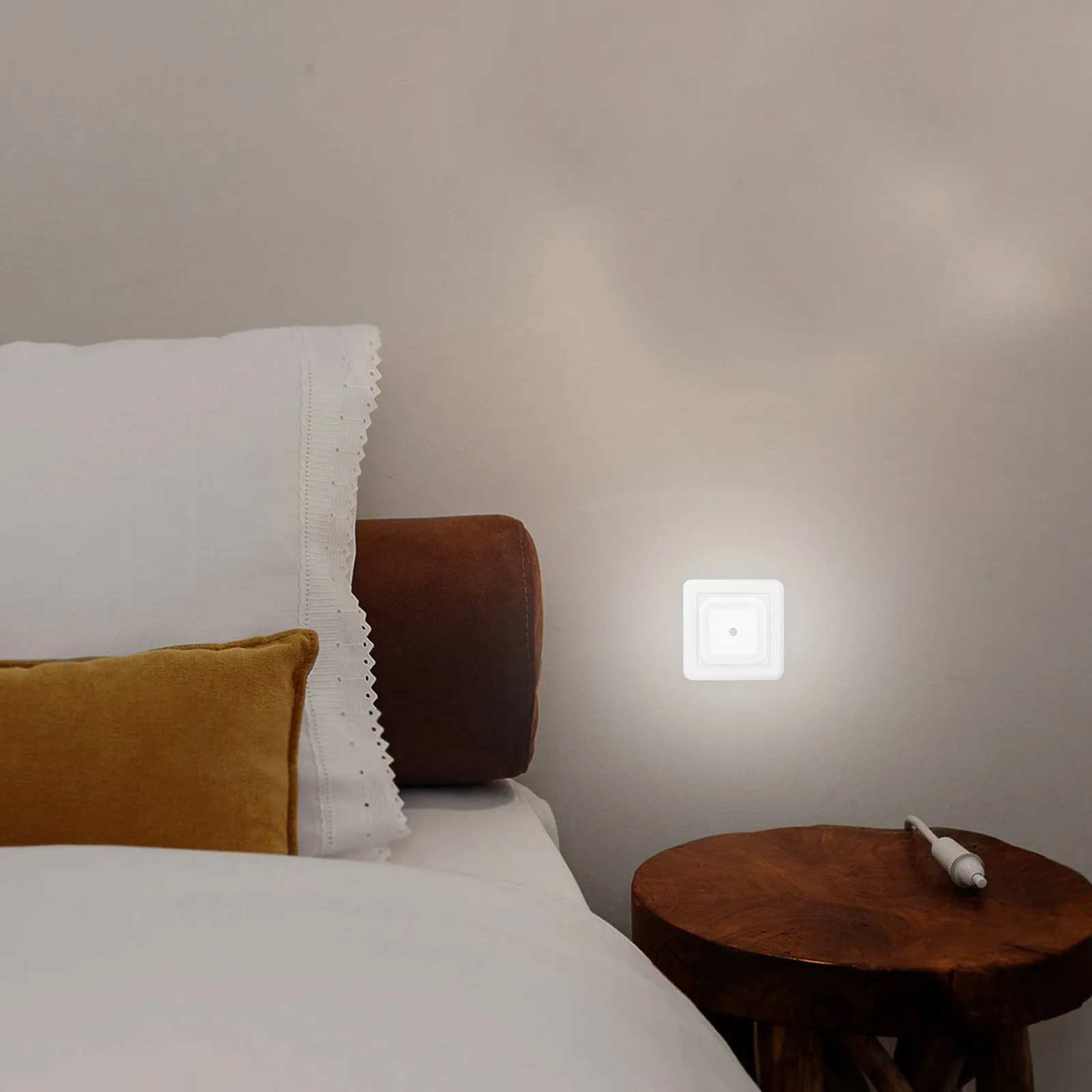 6Pcs Automatic Night Light Plug-in Wall Sensor LED Nightlight Soft Bright Dimmable for Adults Bedroom
6Pcs Automatic Night Light Plug-in Wall Sensor LED Nightlight Soft Bright Dimmable for Adults Bedroom
