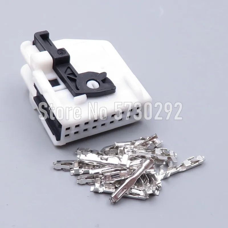 18P Auto Plastic Housing Unsealed Cable Harness Connector 1379100-2 Miniature Automotive Plug 2-967416-1 2-965777-1
18P Auto Plastic Housing Unsealed Cable Harness Connector 1379100-2 Miniature Automotive Plug 2-967416-1 2-965777-1