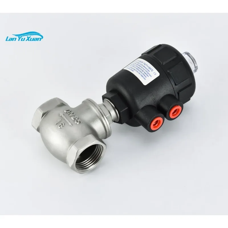 304 Stainless Steel Pneumatic Waist Drum Valve T-Type Angle Seat Straight Through Shutoff for Water General Application
304 Stainless Steel Pneumatic Waist Drum Valve T-Type Angle Seat Straight Through Shutoff for Water General Application