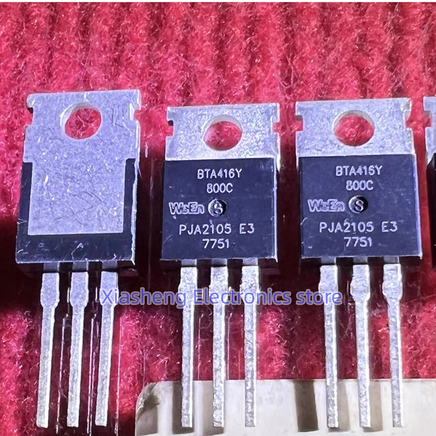 New Original 10Pcs BTA416Y-800C TO-220 Silicon Control Rectifier Thyristor In Stock Good Quality
New Original 10Pcs BTA416Y-800C TO-220 Silicon Control Rectifier Thyristor In Stock Good Quality