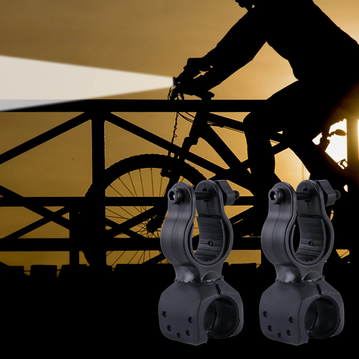 4 pcs Bike Flashlight Mount 360 Degree Rotatable Metal Rack Holder for Bicycle Light Torch clamp mount accessory
4 pcs Bike Flashlight Mount 360 Degree Rotatable Metal Rack Holder for Bicycle Light Torch clamp mount accessory