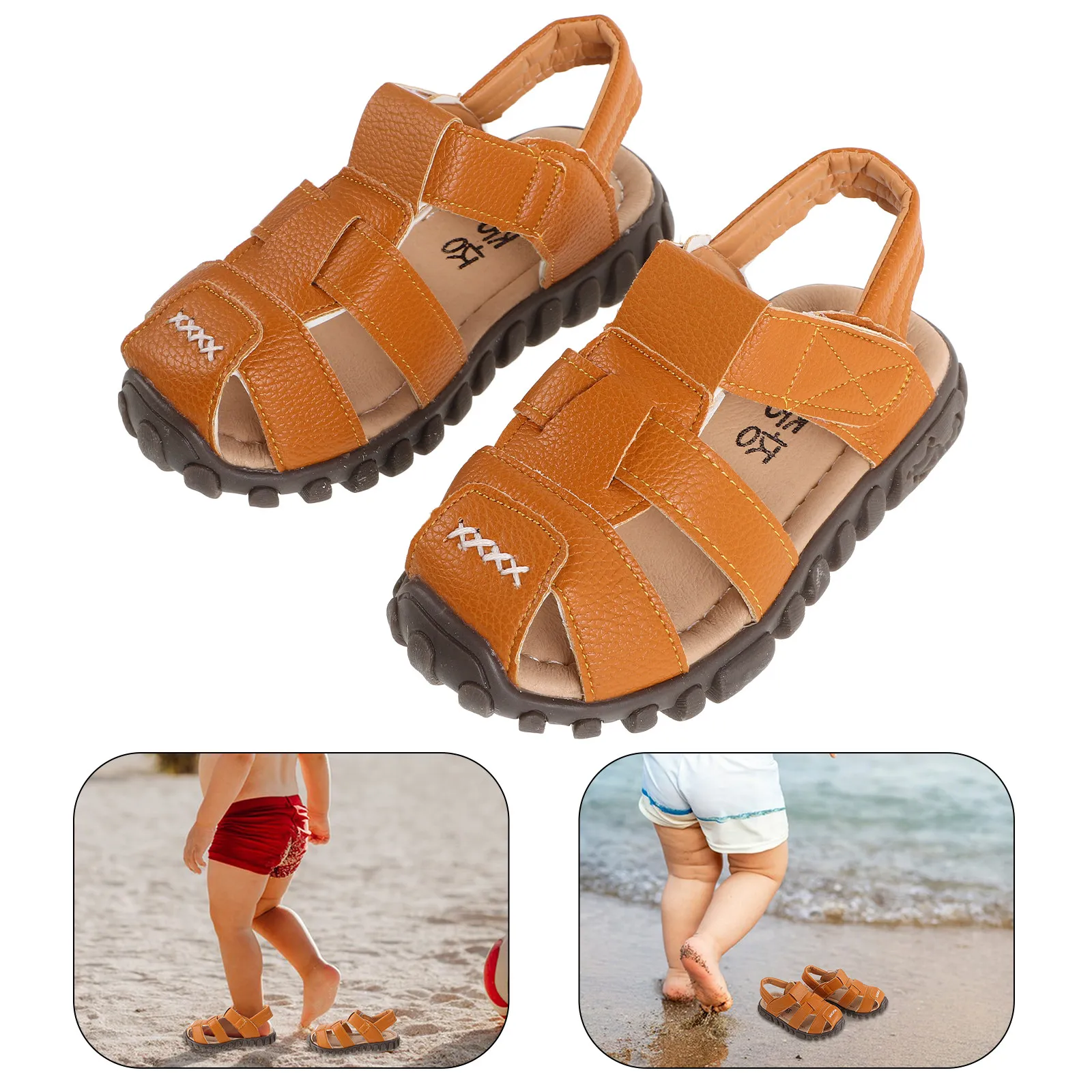 1 Pair Soft Bottom Kids Sandals Lightweight Beach Outdoor Summer Sandals For Toddler Walking Play Unisex Children Footwear
1 Pair Soft Bottom Kids Sandals Lightweight Beach Outdoor Summer Sandals For Toddler Walking Play Unisex Children Footwear
