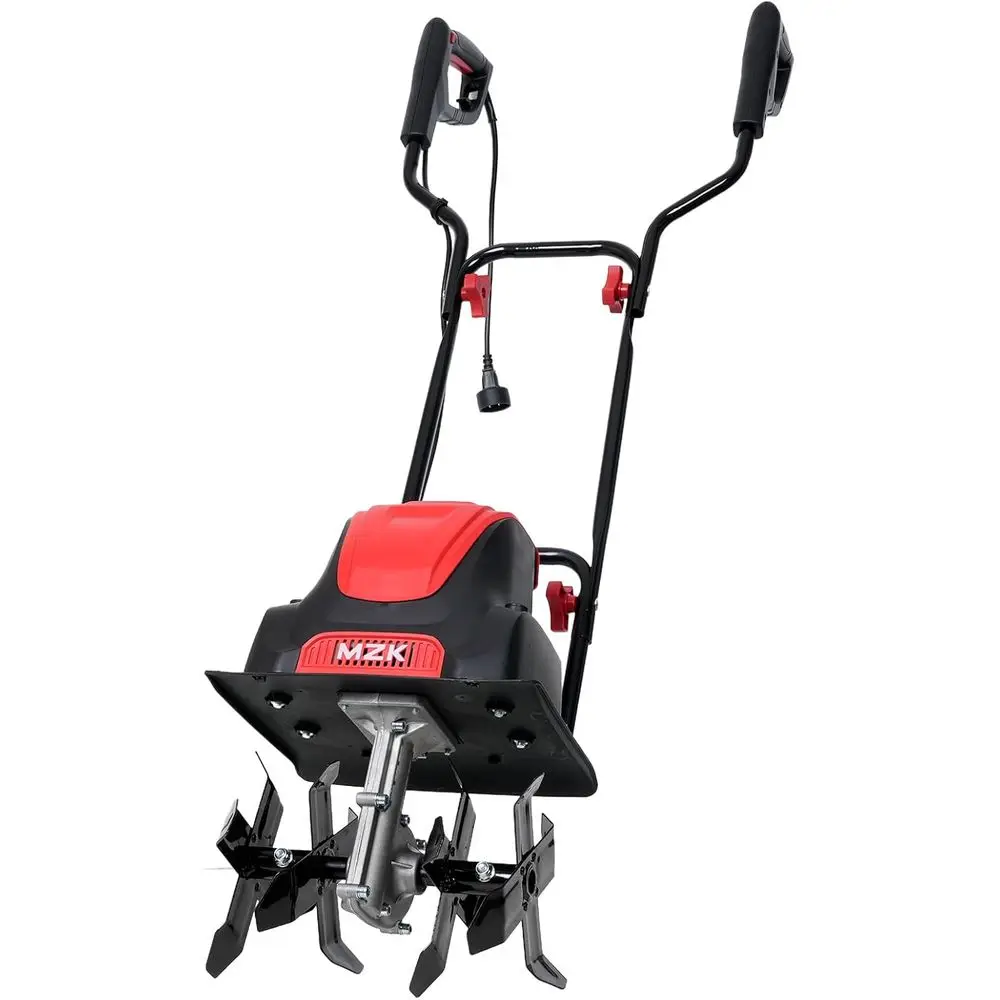 12-Inch 10.5 Amp Electric Tiller/Cultivator for Gardening, 8-Inch Depth, Lightweight and Powerful Soil Digging Tool
12-Inch 10.5 Amp Electric Tiller/Cultivator for Gardening, 8-Inch Depth, Lightweight and Powerful Soil Digging Tool