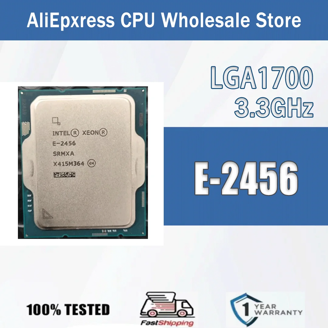 Intel Xeon E-2456 6 Core 12 Thread 3.30GHz 80W 18MB Cache 10nm LGA1700 SRMXA DDR5-4800 MHz Raptor Lake
Intel Xeon E-2456 6 Core 12 Thread 3.30GHz 80W 18MB Cache 10nm LGA1700 SRMXA DDR5-4800 MHz Raptor Lake