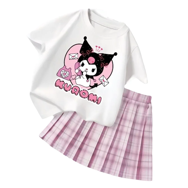 SUMMER Girls Clothes Suits Kids Fashion Black Cotton T-shirt+skirts Sets for Girl Teenager Children Clothing For 3-13 Years
SUMMER Girls Clothes Suits Kids Fashion Black Cotton T-shirt+skirts Sets for Girl Teenager Children Clothing For 3-13 Years