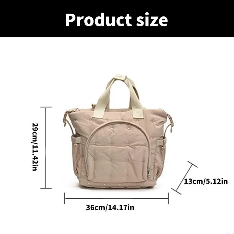 85LE Portable Baby Diaper Bag Elegant Backpack Large Capacity Nappy Organiser Case
85LE Portable Baby Diaper Bag Elegant Backpack Large Capacity Nappy Organiser Case