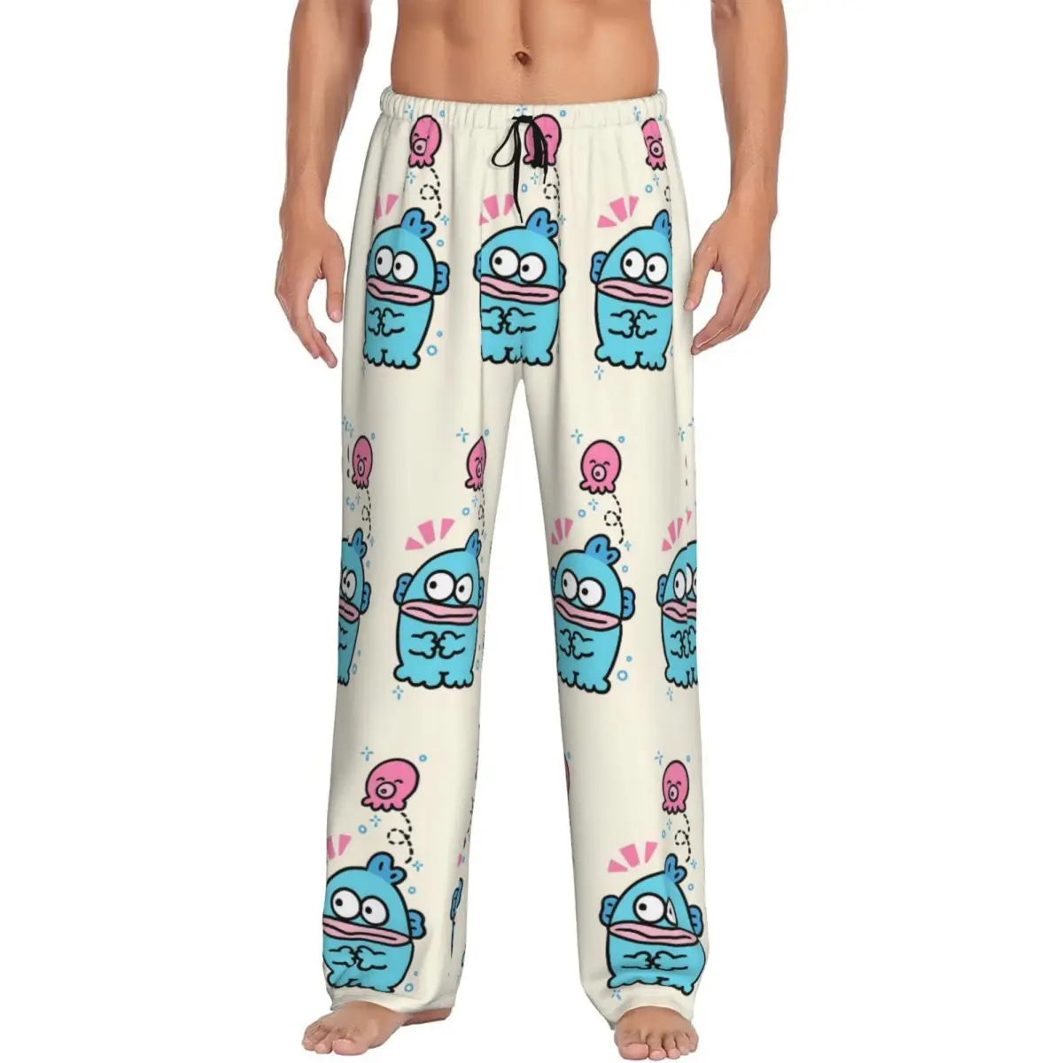 Custom Men's Hangyodon Pajama Pants Print Merman Sleep Sleepwear Bottoms with Pockets
Custom Men's Hangyodon Pajama Pants Print Merman Sleep Sleepwear Bottoms with Pockets