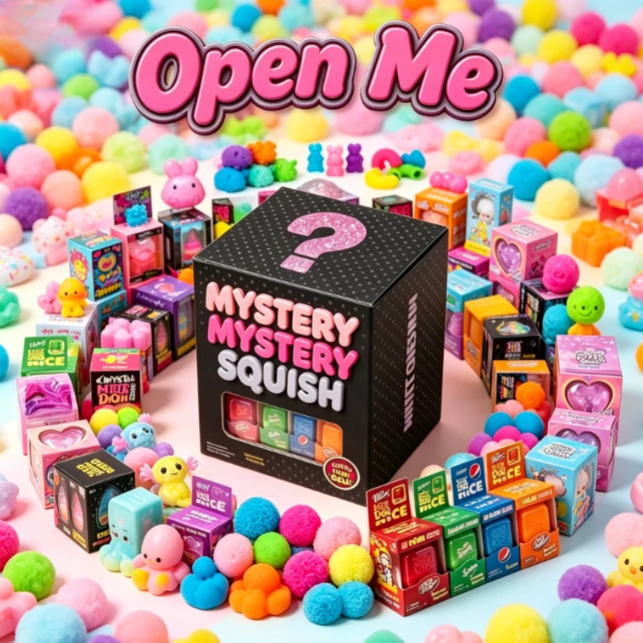 Collectible Mystery Squish Blind Box Set, Stackable Mini Surprise Boxes, Random Cute Squeeze Toys for Squishy Collectors & Teens
Collectible Mystery Squish Blind Box Set, Stackable Mini Surprise Boxes, Random Cute Squeeze Toys for Squishy Collectors & Teens