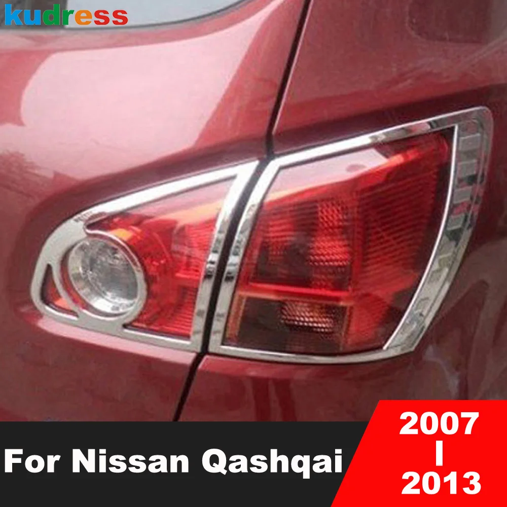 For Nissan Qashqai Dualis 2007 2008 2009 2010 Chrome Car Rear Tail Light Lamp Cover Trim Taillight Frame Trims Accessories
For Nissan Qashqai Dualis 2007 2008 2009 2010 Chrome Car Rear Tail Light Lamp Cover Trim Taillight Frame Trims Accessories