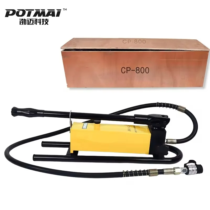 CP-800 Portable Hydraulic Pump Double Acting Hand Pump 1100cc High Pressure Hydraulic Pressure Pump
CP-800 Portable Hydraulic Pump Double Acting Hand Pump 1100cc High Pressure Hydraulic Pressure Pump