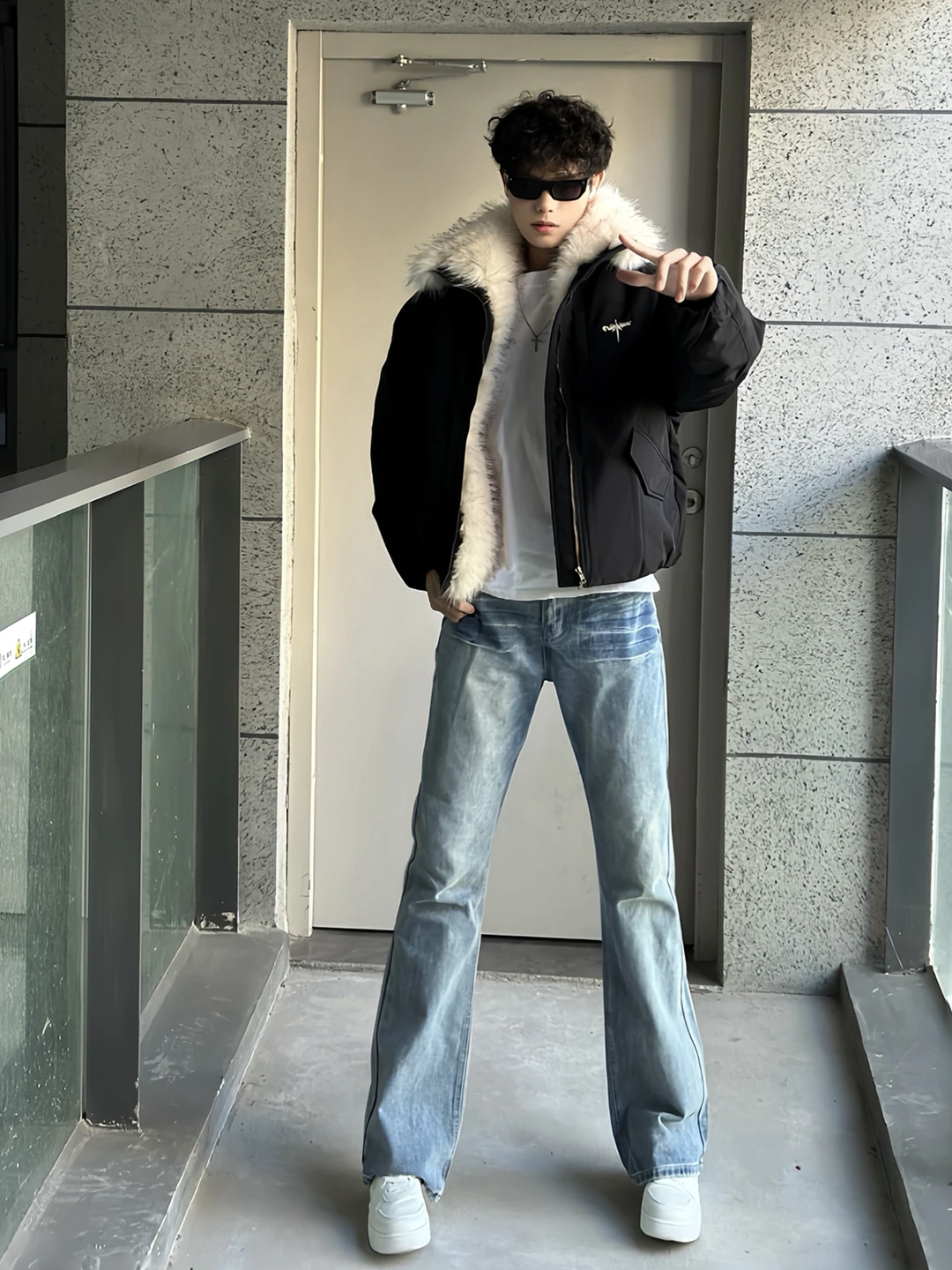 American High Street Blue Lightning Pattern Men's Jeans Autumn Winter Fce Slim Straight Leggings Casual Youth Faion
American High Street Blue Lightning Pattern Men's Jeans Autumn Winter Fce Slim Straight Leggings Casual Youth Faion
