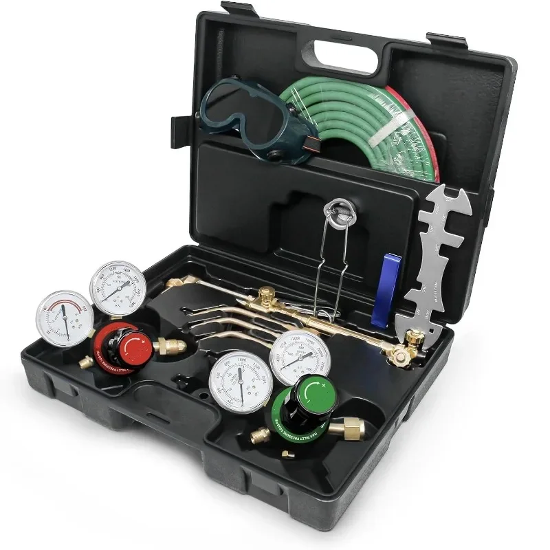 Welding and cutting set, welding and cutting set, welding gun.
Welding and cutting set, welding and cutting set, welding gun.